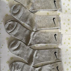 Nike gray socks